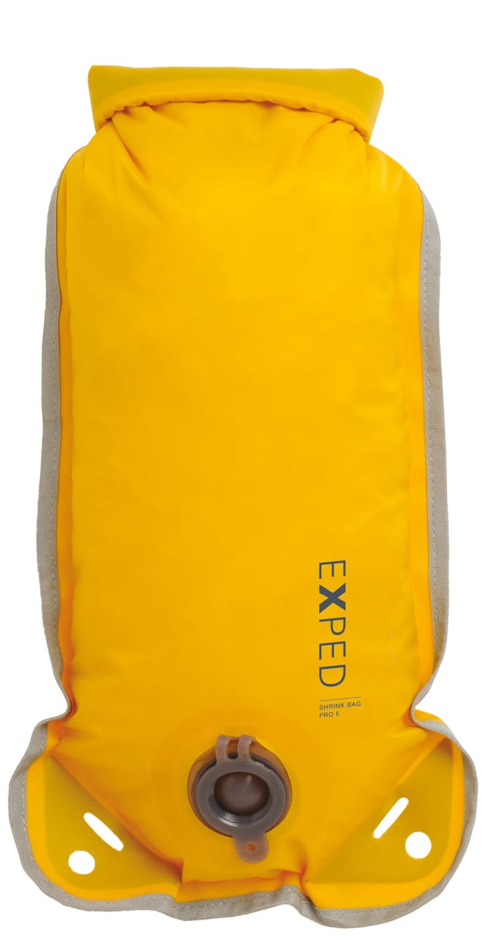 Exped Waterproof Shrink Bag Pro 5 Yellow Exped Exped Waterproof Shrink Bag Pro 5 Yellow Exped
