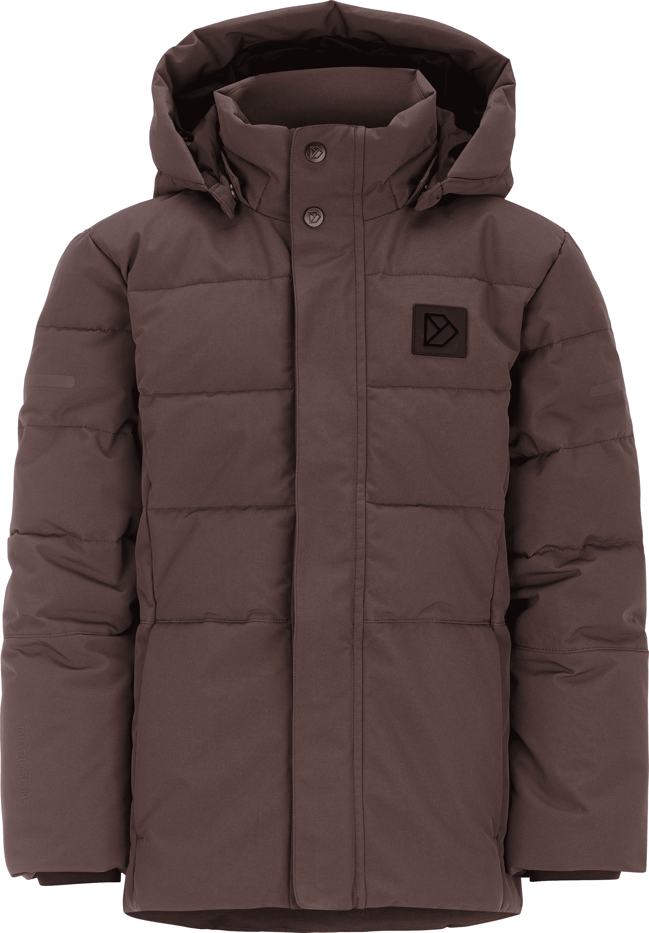 Didriksons Kids' Silikat Jacket Shadow Brown