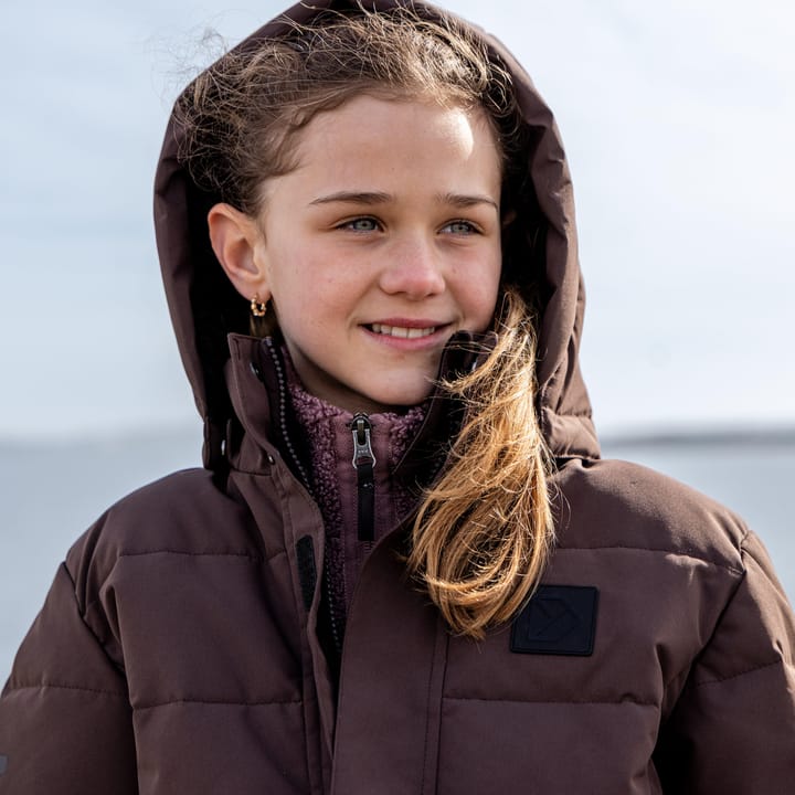 Didriksons Kids' Silikat Jacket Shadow Brown Didriksons