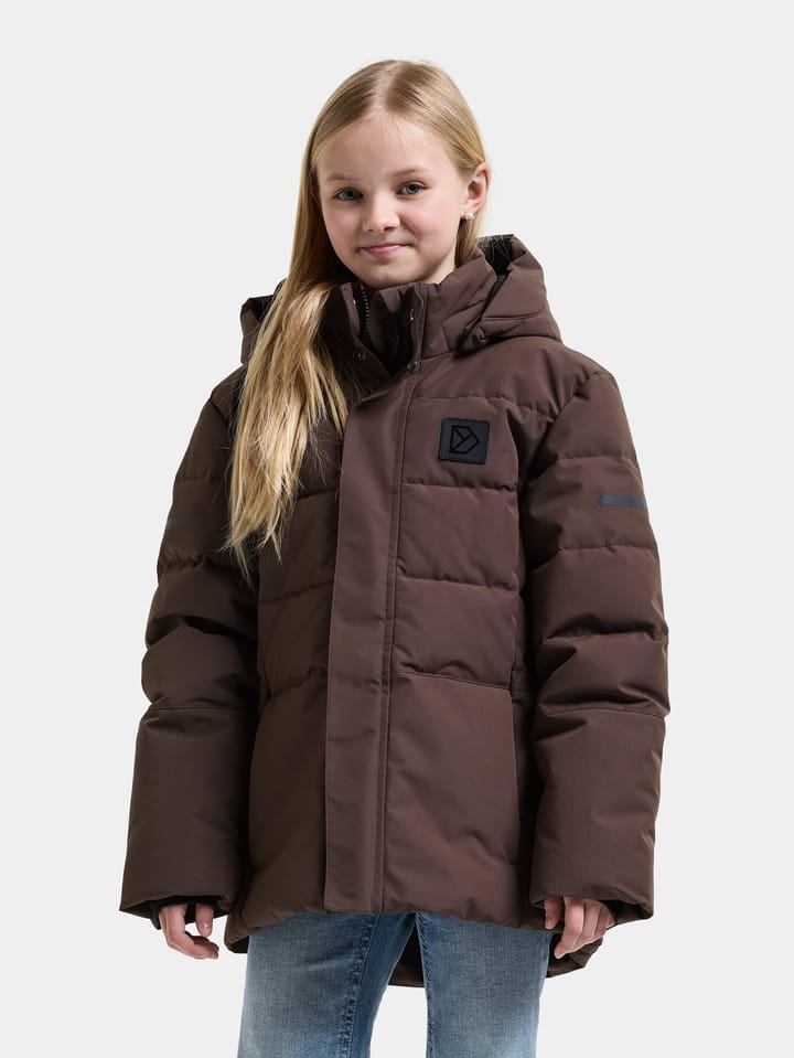 Didriksons Kids' Silikat Jacket Shadow Brown Didriksons