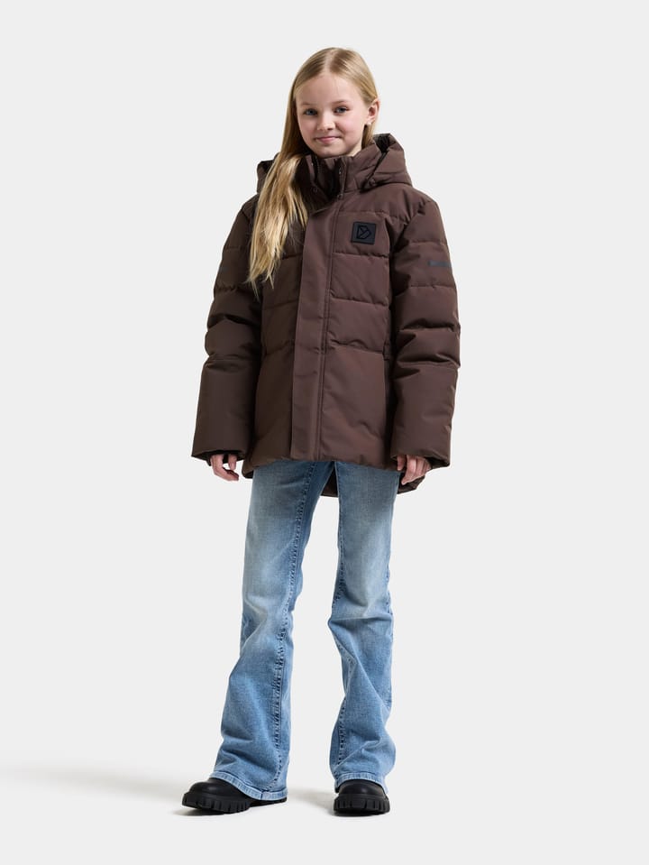 Didriksons Kids' Silikat Jacket Shadow Brown Didriksons