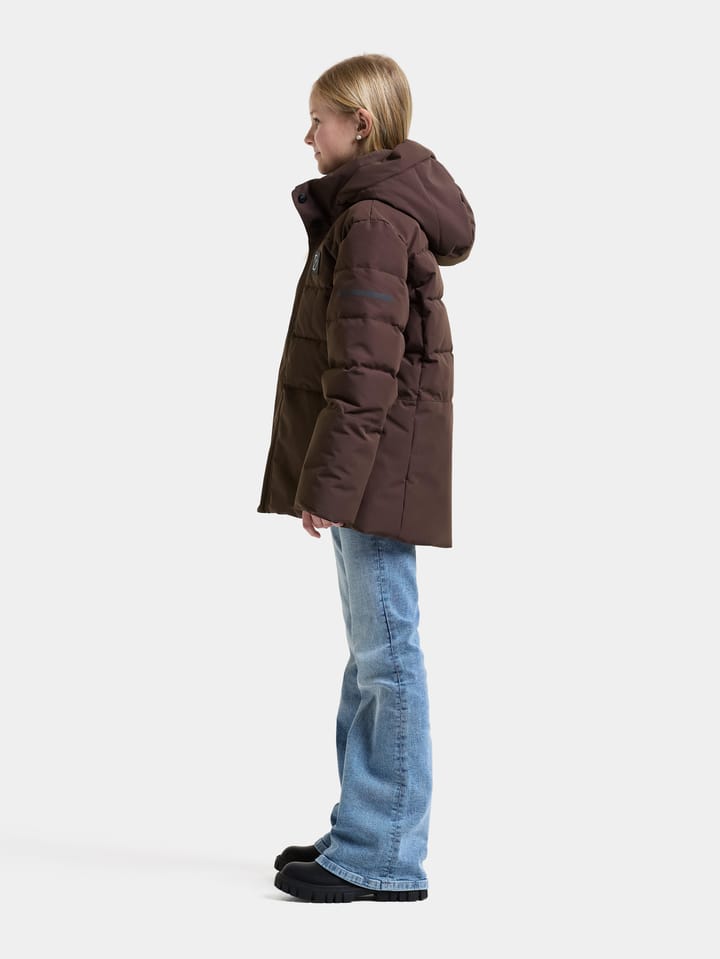Didriksons Kids' Silikat Jacket Shadow Brown Didriksons