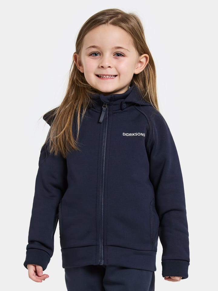 Didriksons Kids' Siljan Full Zip Navy Didriksons Didriksons Kids' Siljan Full Zip Navy Didriksons