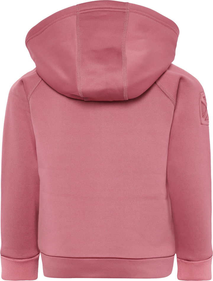 Didriksons Kids' Siljan Full Zip Heather Pink Didriksons