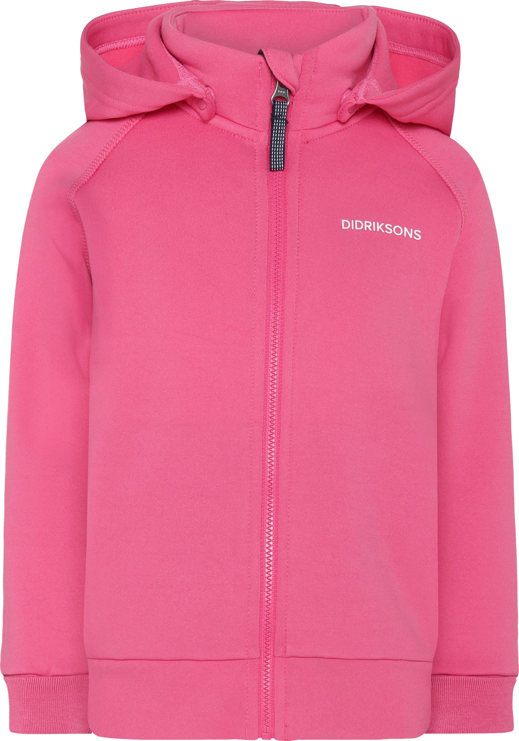 Didriksons Kids' Siljan Full Zip Sweet