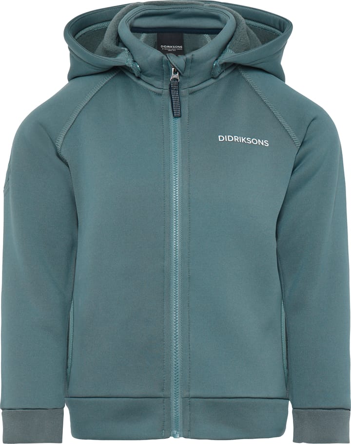 Didriksons Kids' Siljan Full Zip Factory Blue Didriksons