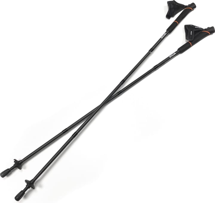 Silva Running Poles Carbon 125 cm Black Silva