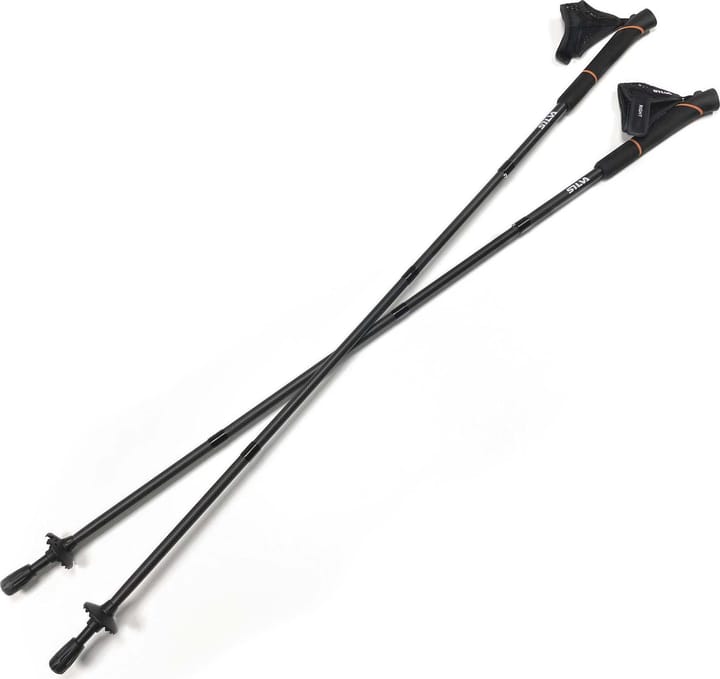 Silva Running Poles Carbon 125 cm Black Silva