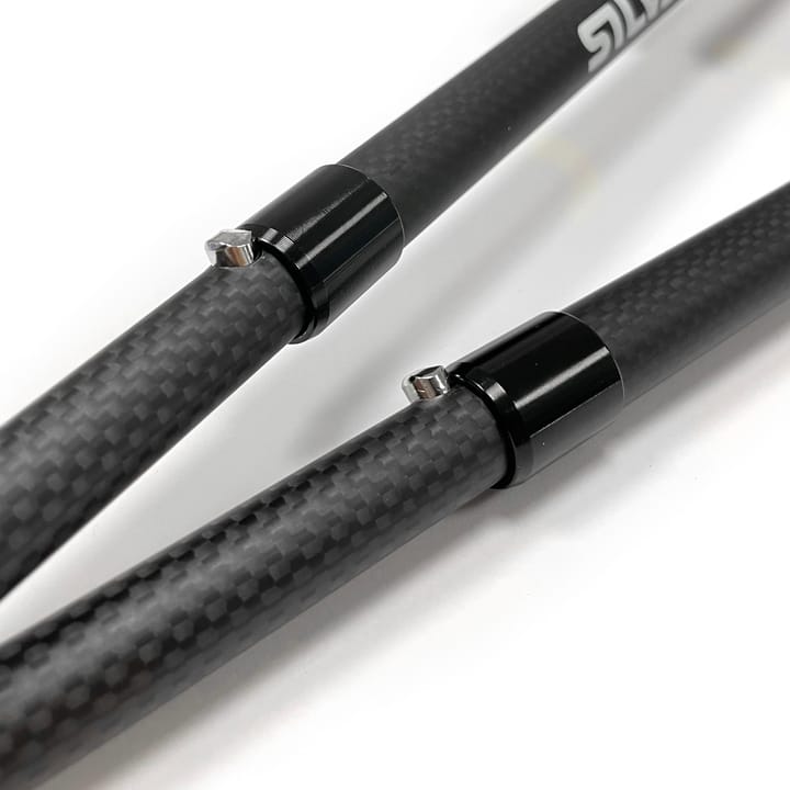 Silva Running Poles Carbon 125 cm Black Silva