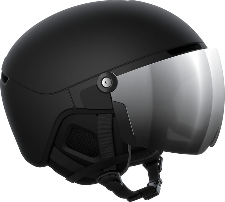 POC Obex Visor Uranium Black Matt/laCrity Universal/Partly Sunny/Silver POC