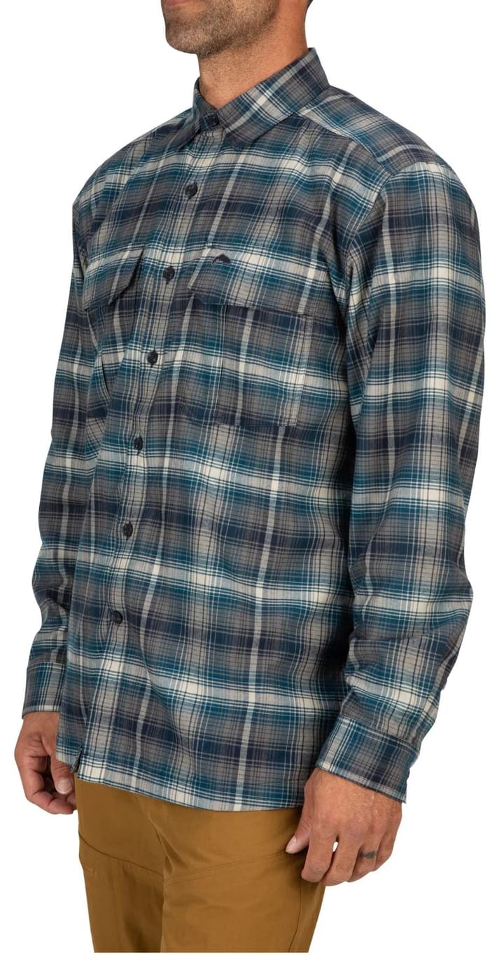 Simms Simms Coldweather Shirt Hickory Asym Ombre Plaid Simms Simms Simms Coldweather Shirt Hickory Asym Ombre Plaid Simms