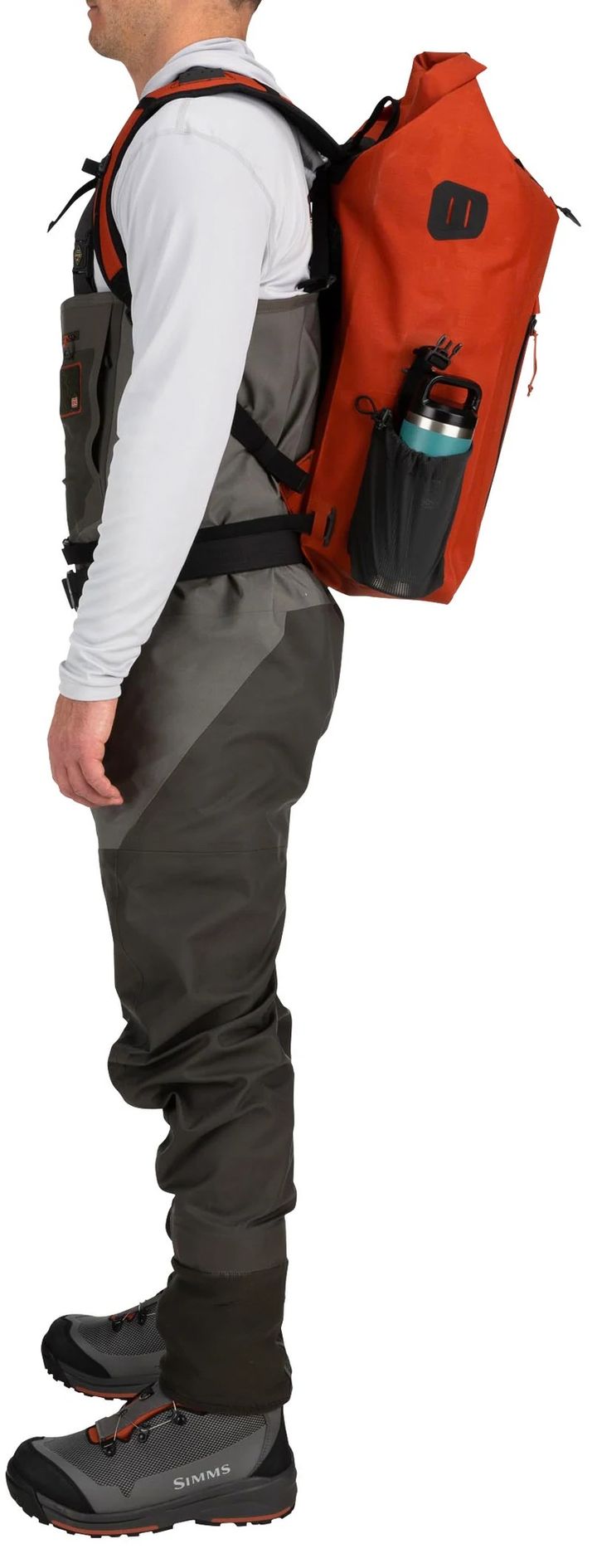 Simms Simms Dry Creek Rolltop Backpack 30l Simms Orange Simms Simms Simms Dry Creek Rolltop Backpack 30l Simms Orange Simms