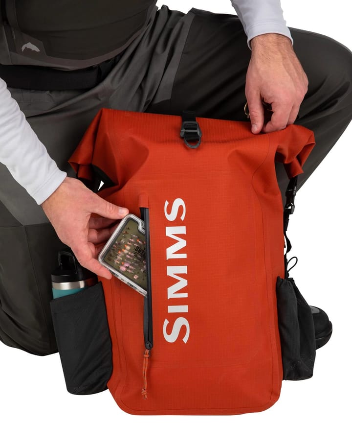 Simms Simms Dry Creek Rolltop Backpack 30l Simms Orange Simms Simms Simms Dry Creek Rolltop Backpack 30l Simms Orange Simms