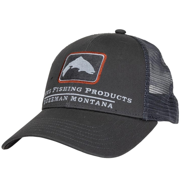 Simms Simms Trout Icon Trucker Carbon Carbon Simms
