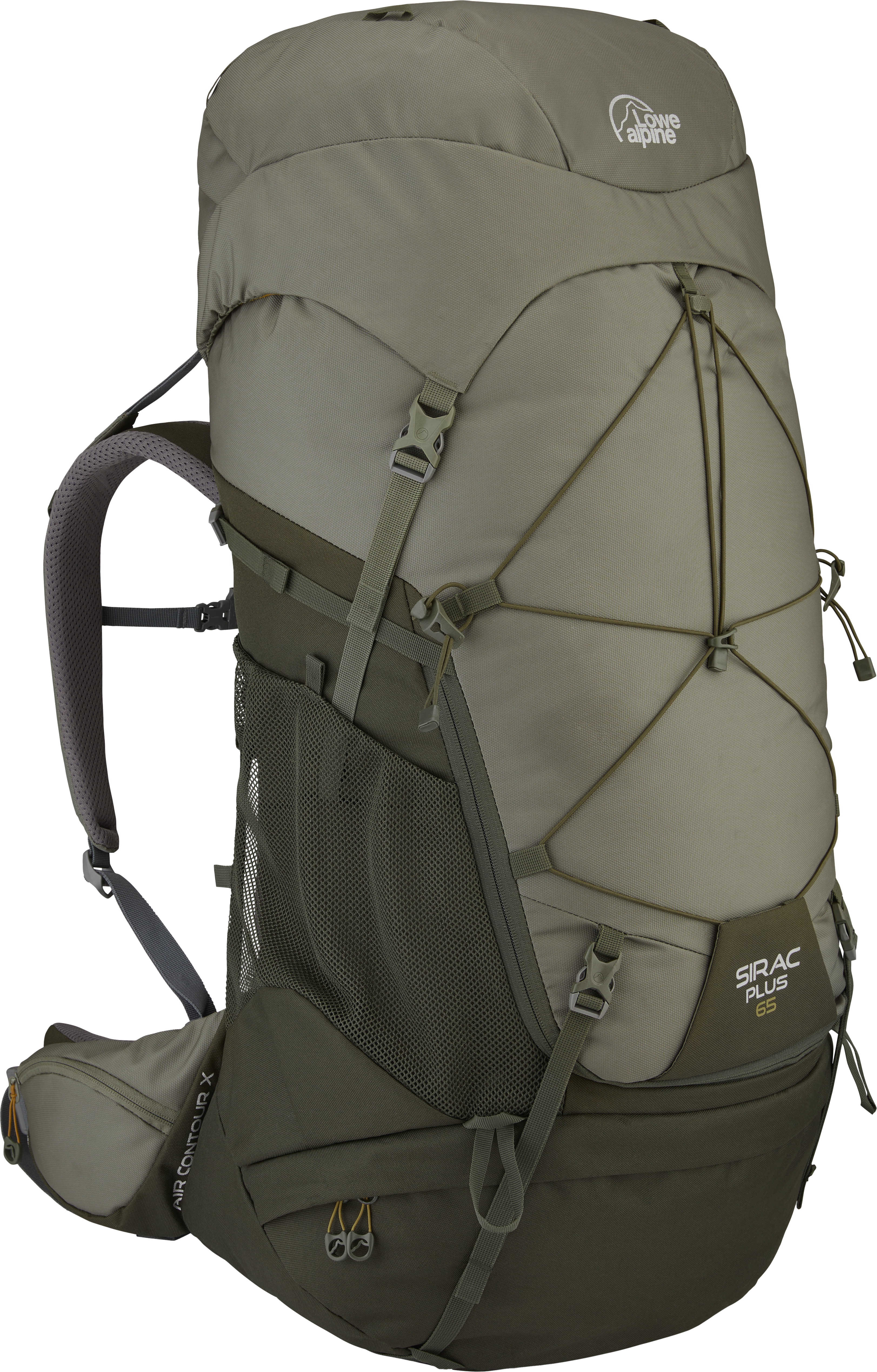 Lowe Alpine Sirac Plus 65 Light Khaki/Army Vandringsryggsäckar M/L