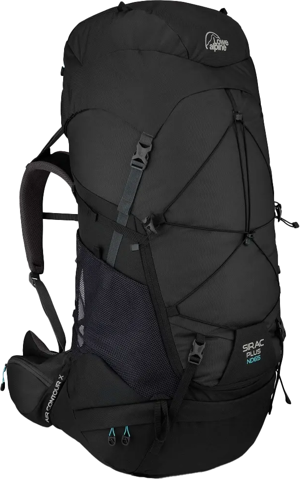 Lowe Alpine Women's Sirac Plus ND65 Ebony Friluftsryggsekker Small/Medium