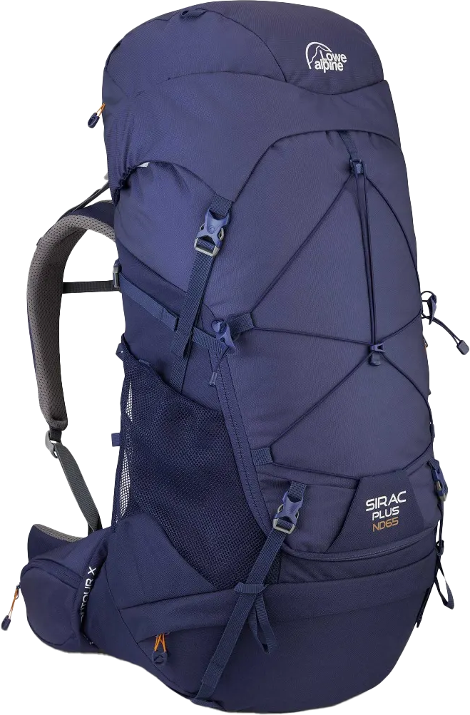 Lowe Alpine Women's Sirac Plus ND65 Patriot Blue Friluftsryggsekker Small/Medium