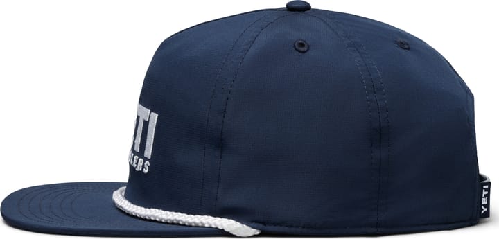 Yeti Flat Brim Rope Hat Navy Yeti