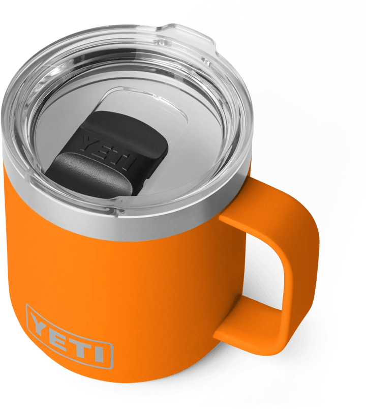 Yeti Rambler 10oz (295ml) Stackable Mug with DuraSip Ceramic Lining King Crab Yeti