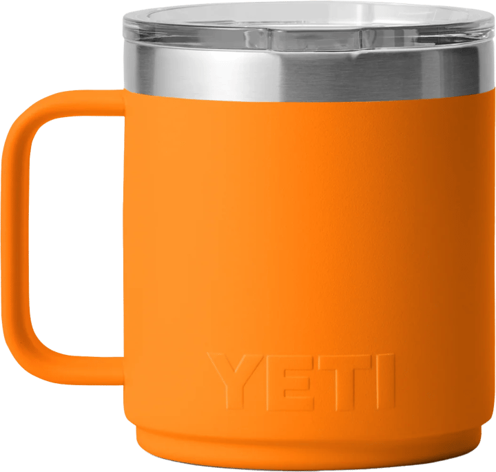 Yeti Rambler 10oz (295ml) Stackable Mug with DuraSip Ceramic Lining King Crab Yeti