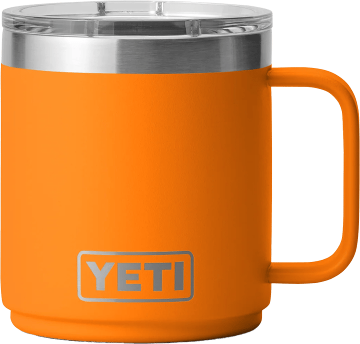 Yeti Rambler 10oz (295ml) Stackable Mug with DuraSip Ceramic Lining King Crab Yeti