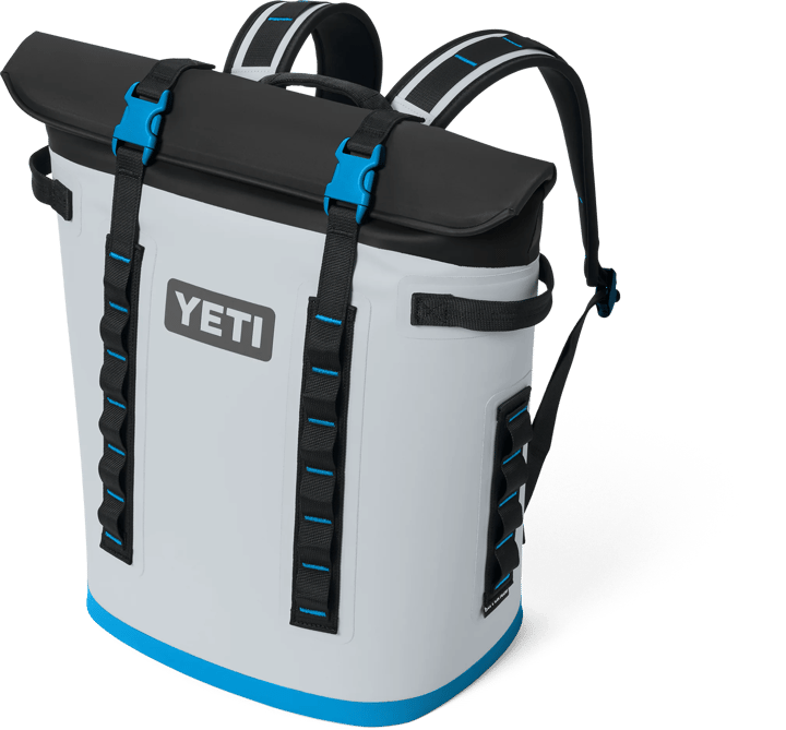 Yeti Hopper M20 Backpack Soft Cooler Fog Grey/Blue Yeti