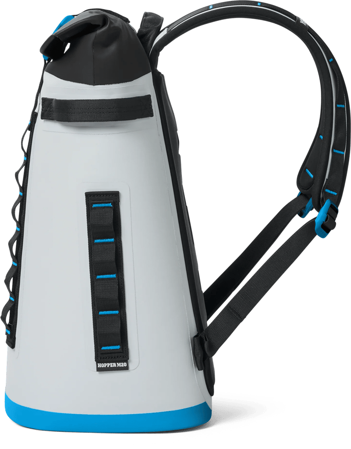 Yeti Hopper M20 Backpack Soft Cooler Fog Grey/Blue Yeti