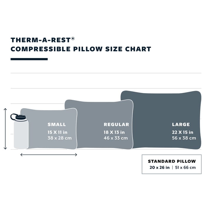 Therm-a-Rest Comp Pillow Cinch Large Woodland Therm-a-Rest