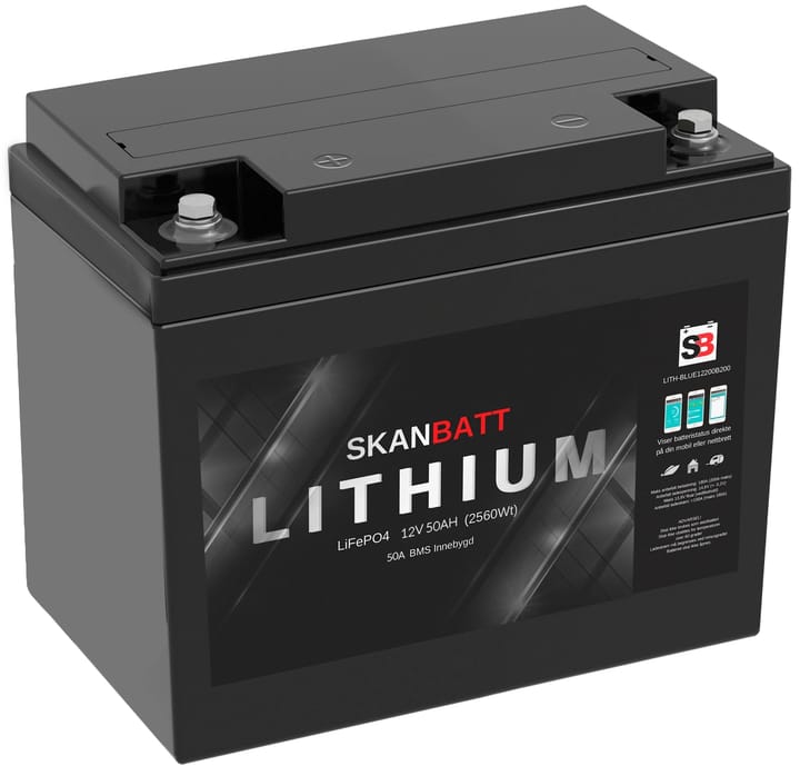 Skanbatt Skanbatt Bt Lithium Batteri 12v 50ah Bluetooth Lithium Batteri 50a Bms Skanbatt Skanbatt Skanbatt Bt Lithium Batteri 12v 50ah Bluetooth Lithium Batteri 50a Bms Skanbatt