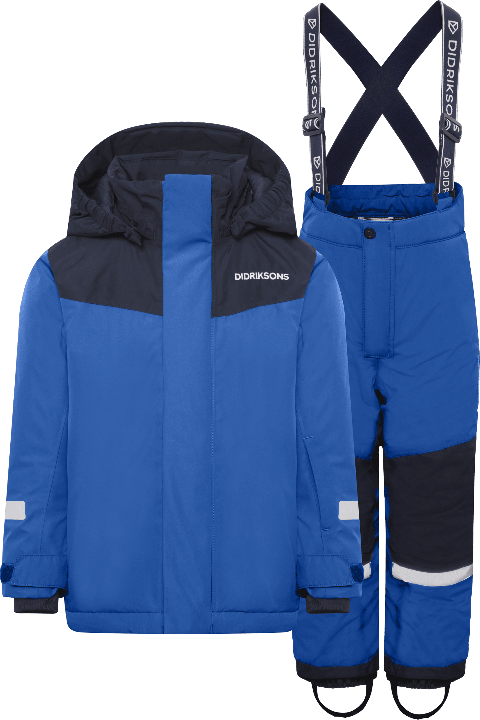 Didriksons Kids' Skare Set Ultramarine