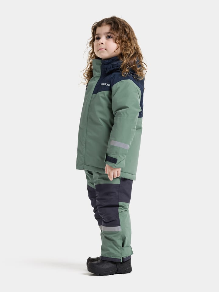 Didriksons Kids' Skare Set Dark Moss Didriksons