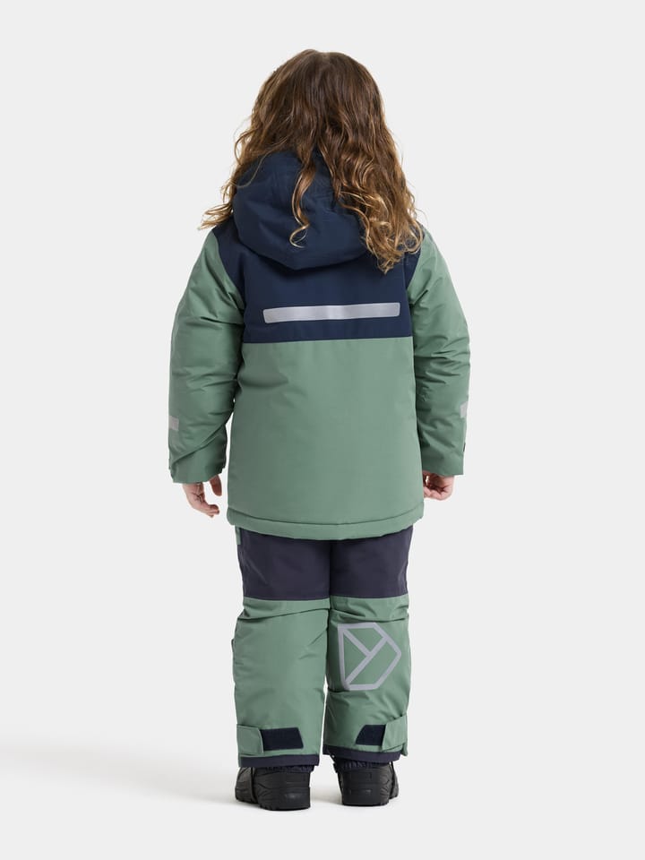 Didriksons Kids' Skare Set Dark Moss Didriksons