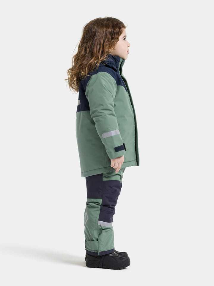 Didriksons Kids' Skare Set Dark Moss Didriksons