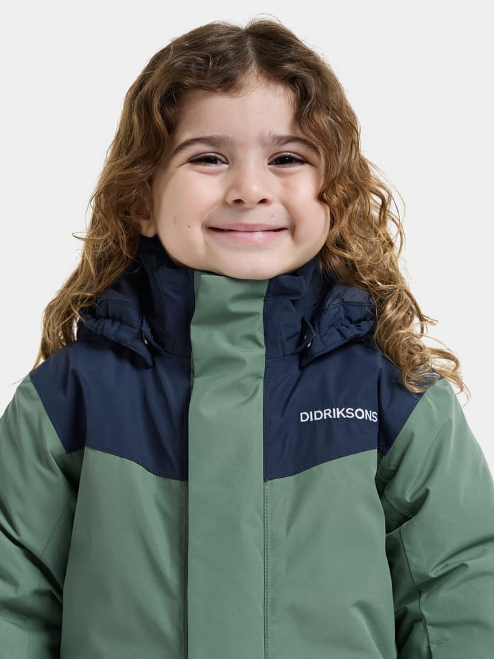 Didriksons Kids' Skare Set Dark Moss Didriksons
