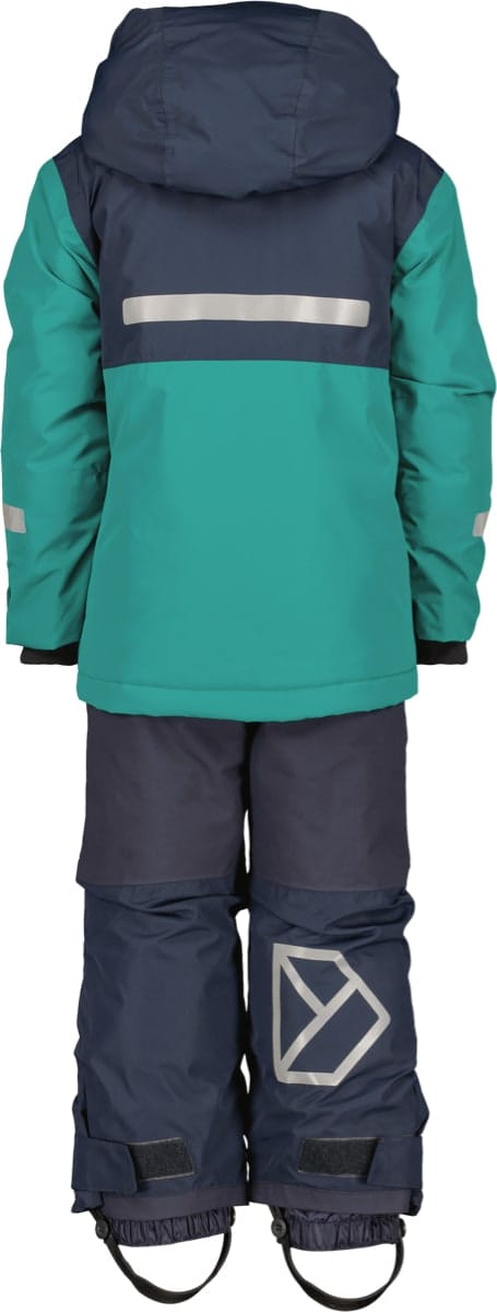Didriksons Skare Kids Set Petrol Green Didriksons Didriksons Skare Kids Set Petrol Green Didriksons