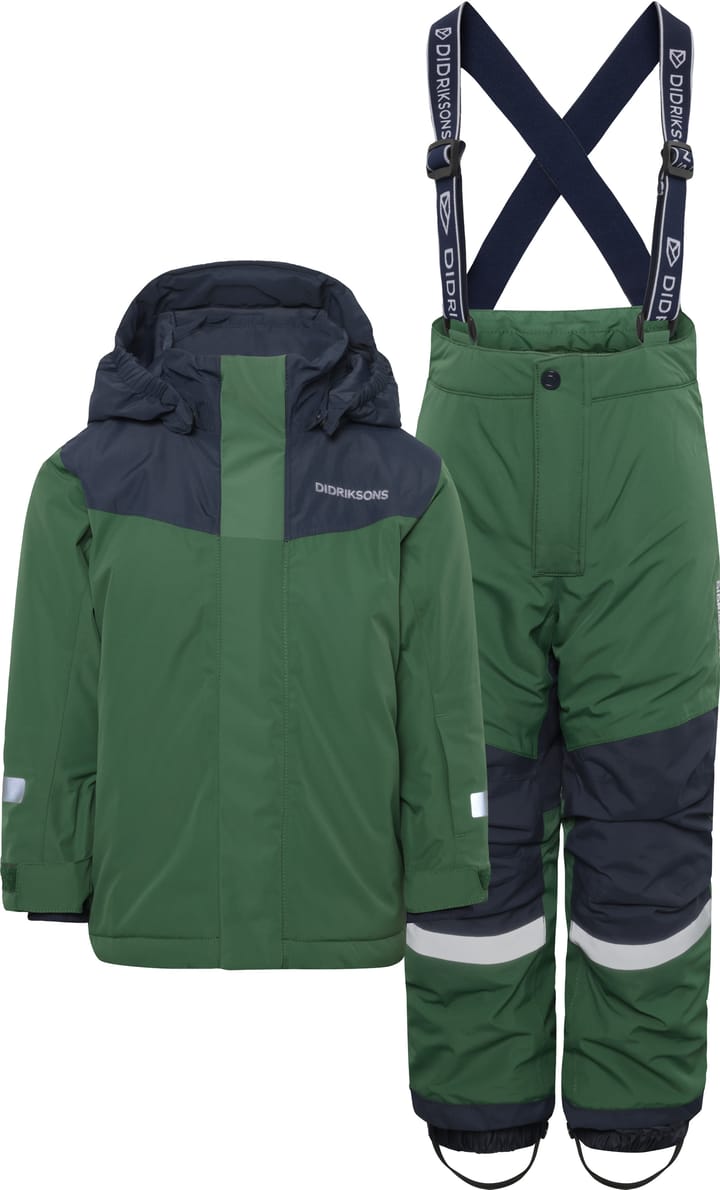 Didriksons Skare Kids Set Pine Green Didriksons