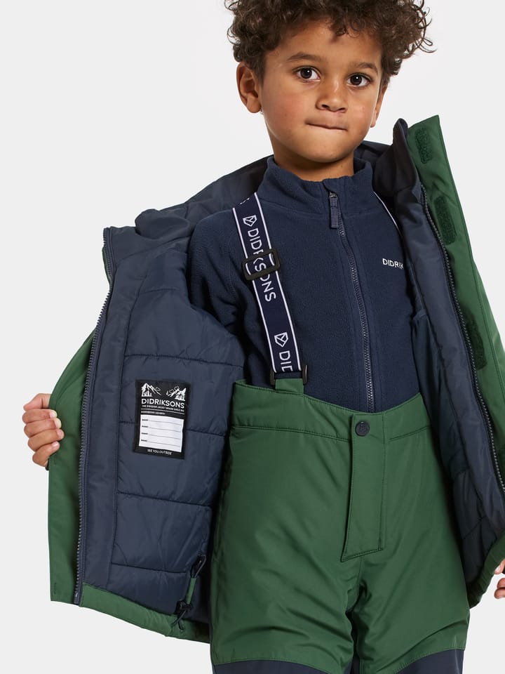 Didriksons Skare Kids Set Pine Green Didriksons Didriksons Skare Kids Set Pine Green Didriksons