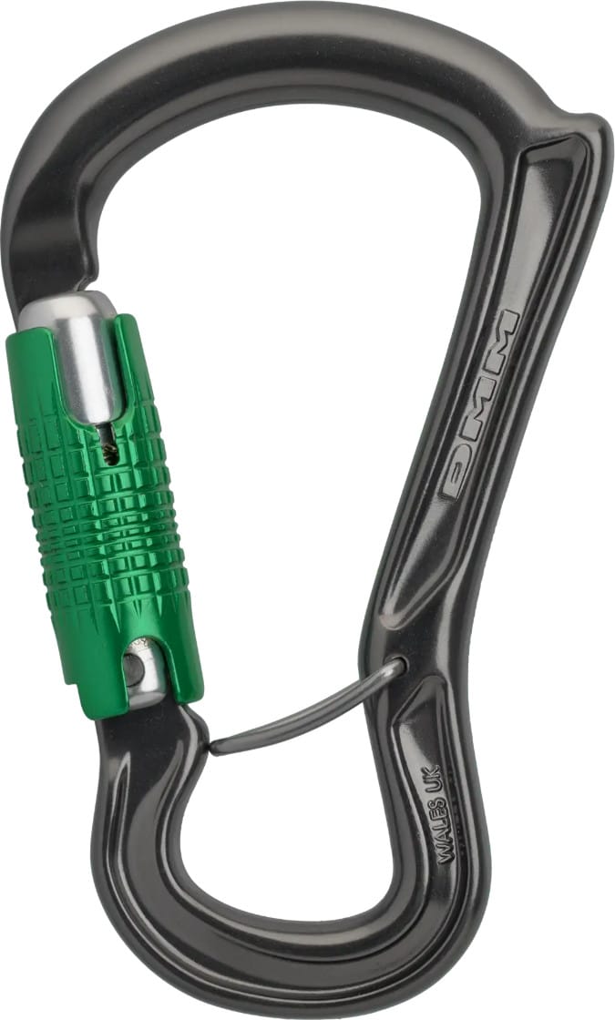 DMM Ceros Locksafe Titanium/Green DMM