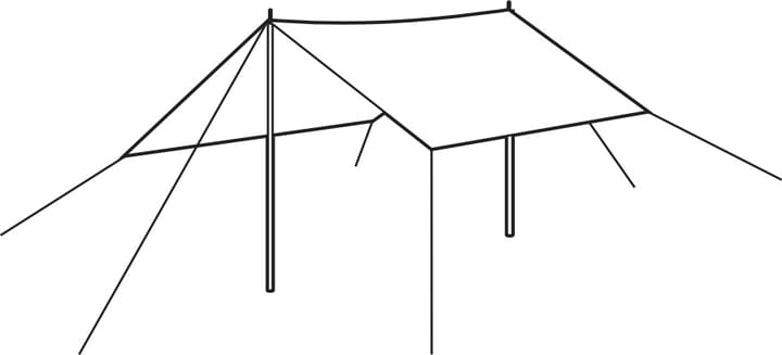 Easy Camp Totak Tarp 4 X 4 M Dark Sand Easy Camp