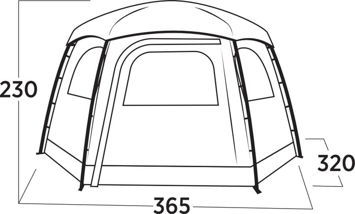 Easy Camp Sandland Yurt Dark Sand Easy Camp