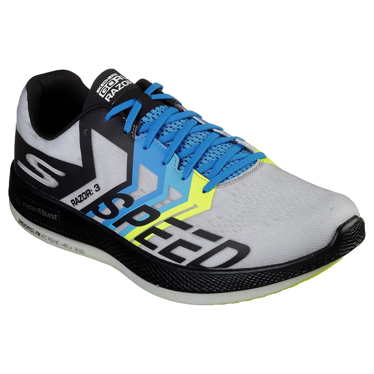 Go Run Razor 3  Black Green