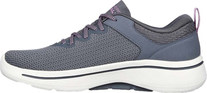 Women's Go Walk Arch Fit - Vibrant Look Charcoal Skechers