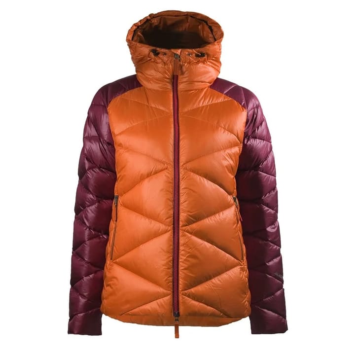 Women's Klara Down Jacket Burnt Orange Skhoop