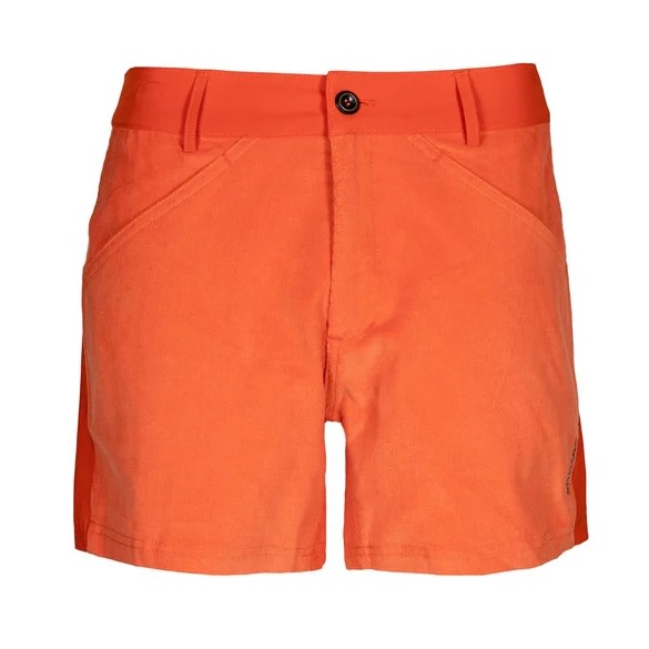 Skhoop Women's Lena Mini Shorts Orange