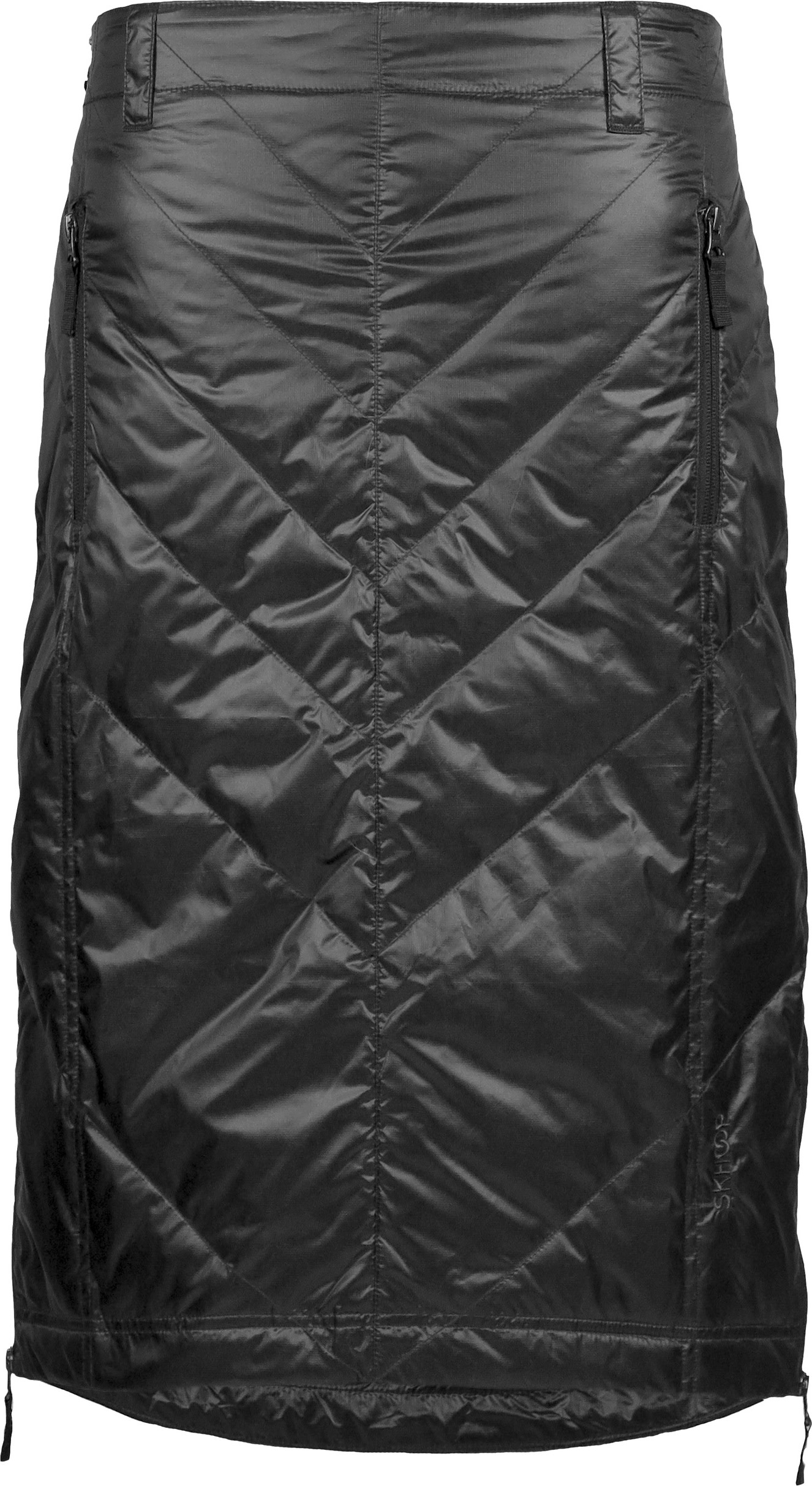 SKHOOP Women's Mary Mid Down Skirt  Black