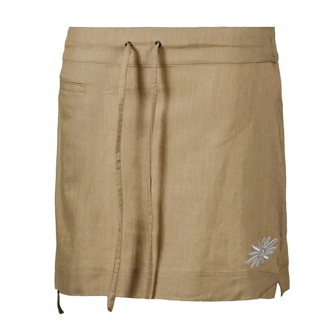 Women's Samira Short Skirt  Kakhi