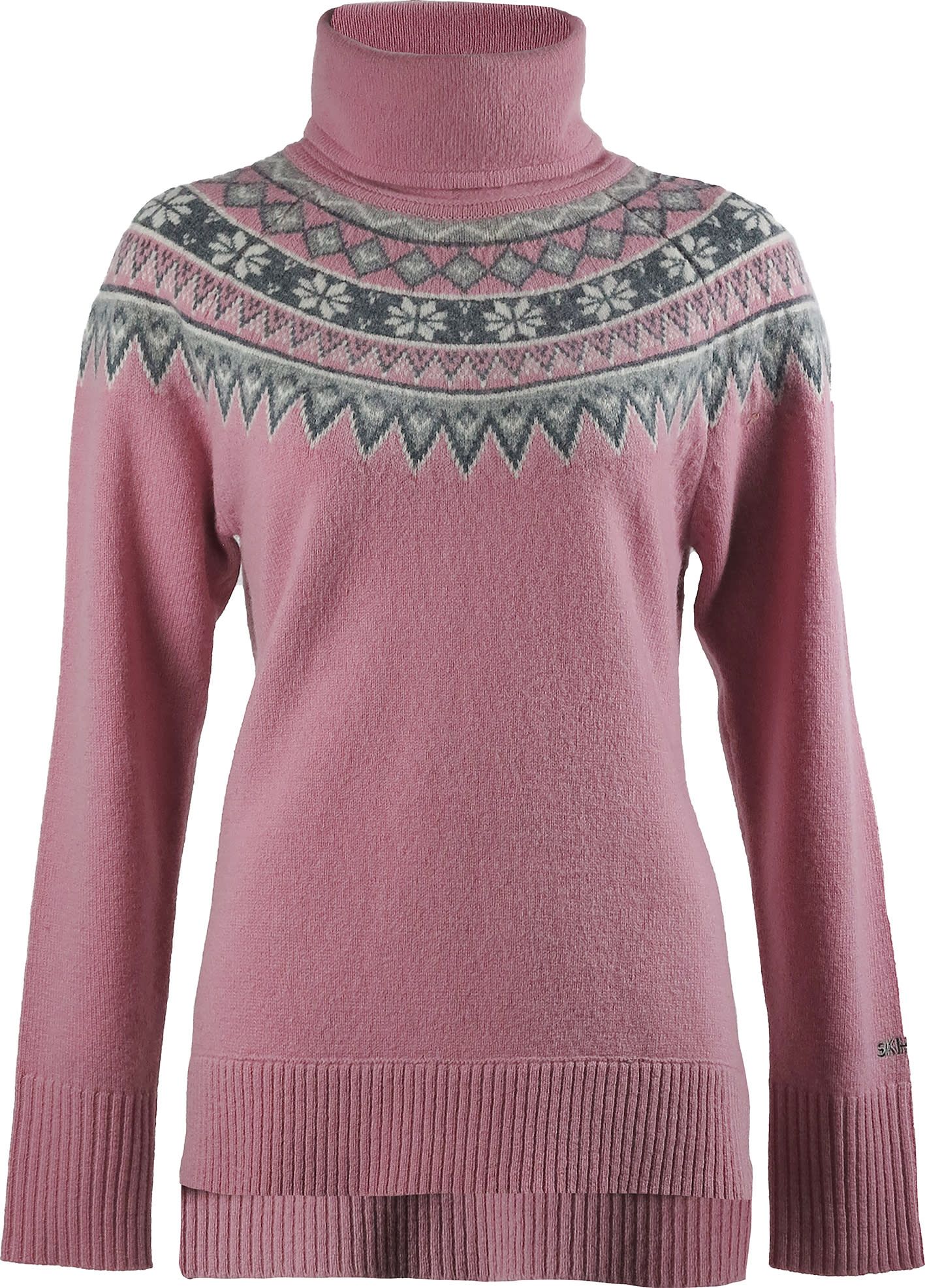 Women's Scandinavian Roll Neck Misty Rose