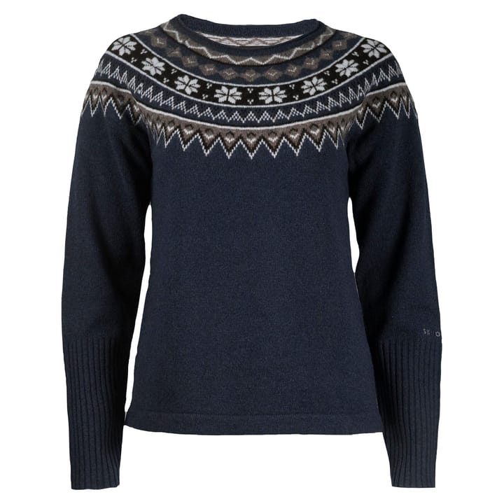 Skhoop Women's Scandinavian Sweater  Navy Skhoop