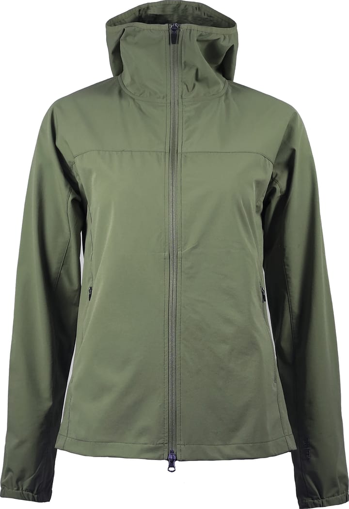 Skhoop Women's Petunia Hood Jacket Dark Green Skhoop