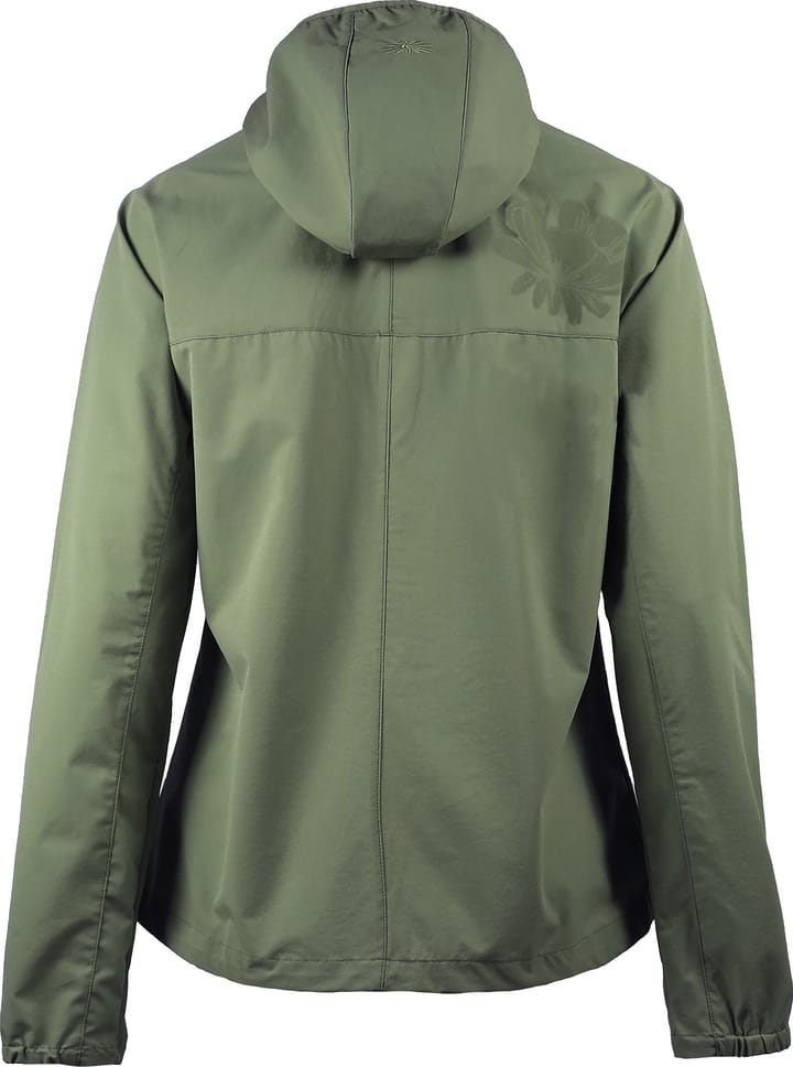 Skhoop Women's Petunia Hood Jacket Dark Green Skhoop